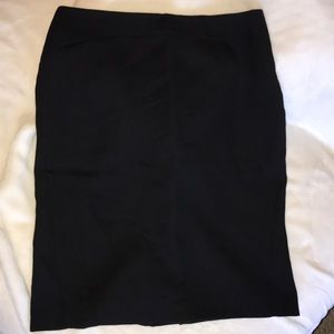 Ann Taylor pencil skirt black size4